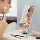 Sminkspegel LED - bordsspegel med touch Panchita