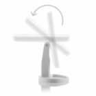Sminkspegel LED - bordsspegel med touch Panchita