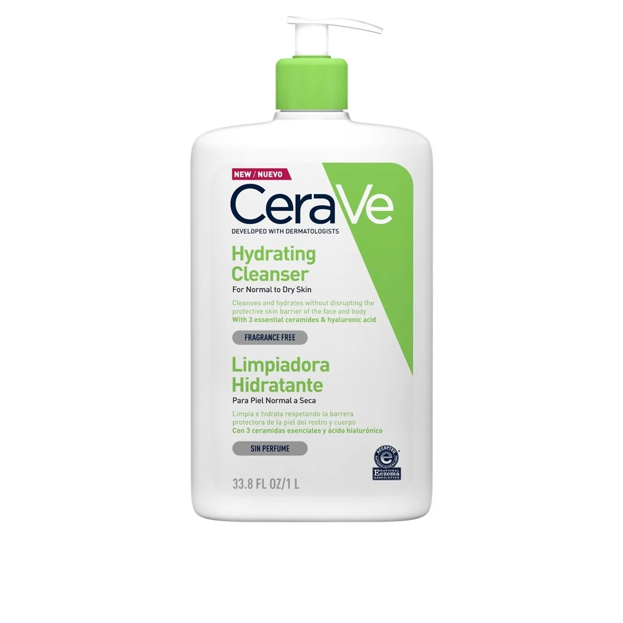 Cerave Hydrating Cleanser 1000 ml 1L PANCHITA Cerave Hydrating Cleanser 1000 ml 1L PANCHITA