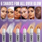 Nyx Jumbo Highlighters Skin Tones Swatches